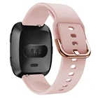 Ремешок для Fitbit Versa 2 Band, мягкий силиконовый водонепроницаемый сменный Браслет для наручных часов Fitbit VersaVersa 2Versa Lite Correa