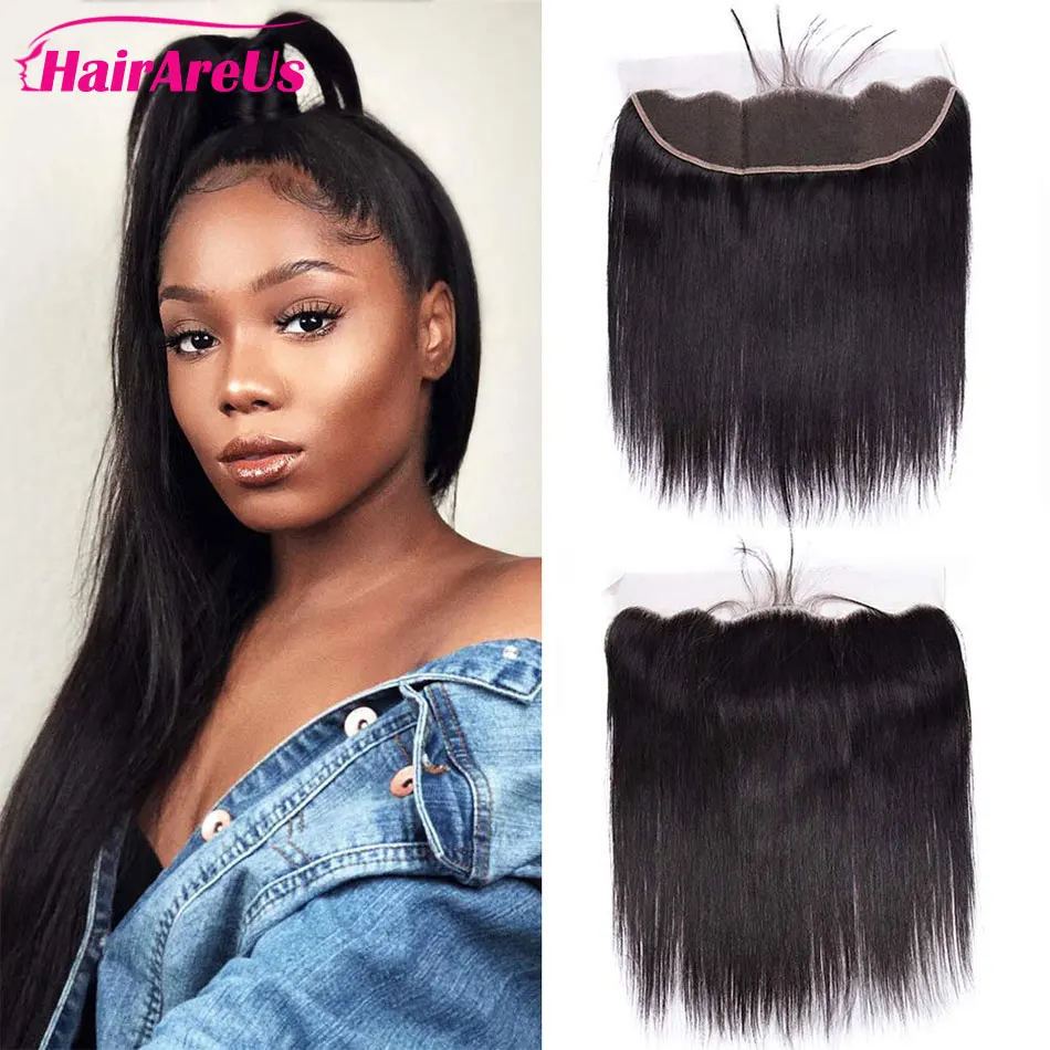 

13x4 Lace Frontal HD Transparent Closure 22 Inch Women Silky Straight Lace Closure Human Hair Remy Brazilian Swiss Lace Closure