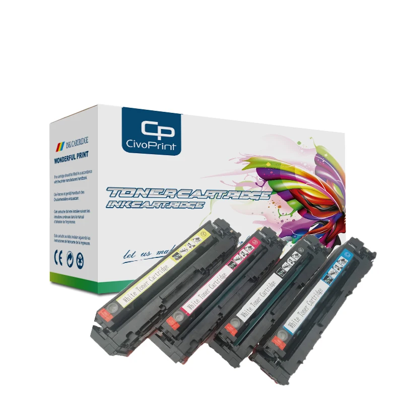 Civoprint LaserJet Pro M254 M254dw 254nw CF500A CF500 CF501A CF502A CF503A совместимый для HP белый лазерный