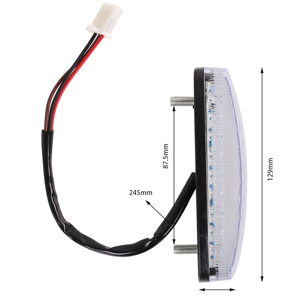 Светодиодные задние фонари для мотоцикла задний стоп-сигнал световой индикатор