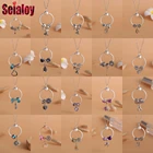 Seialoy Новое круглое ожерелье с подвеской сделай сам бусины Очаровательное ожерелье для женщин Оригинальные влюбленные мальчики девочки серебряный цвет ювелирные изделия в подарок