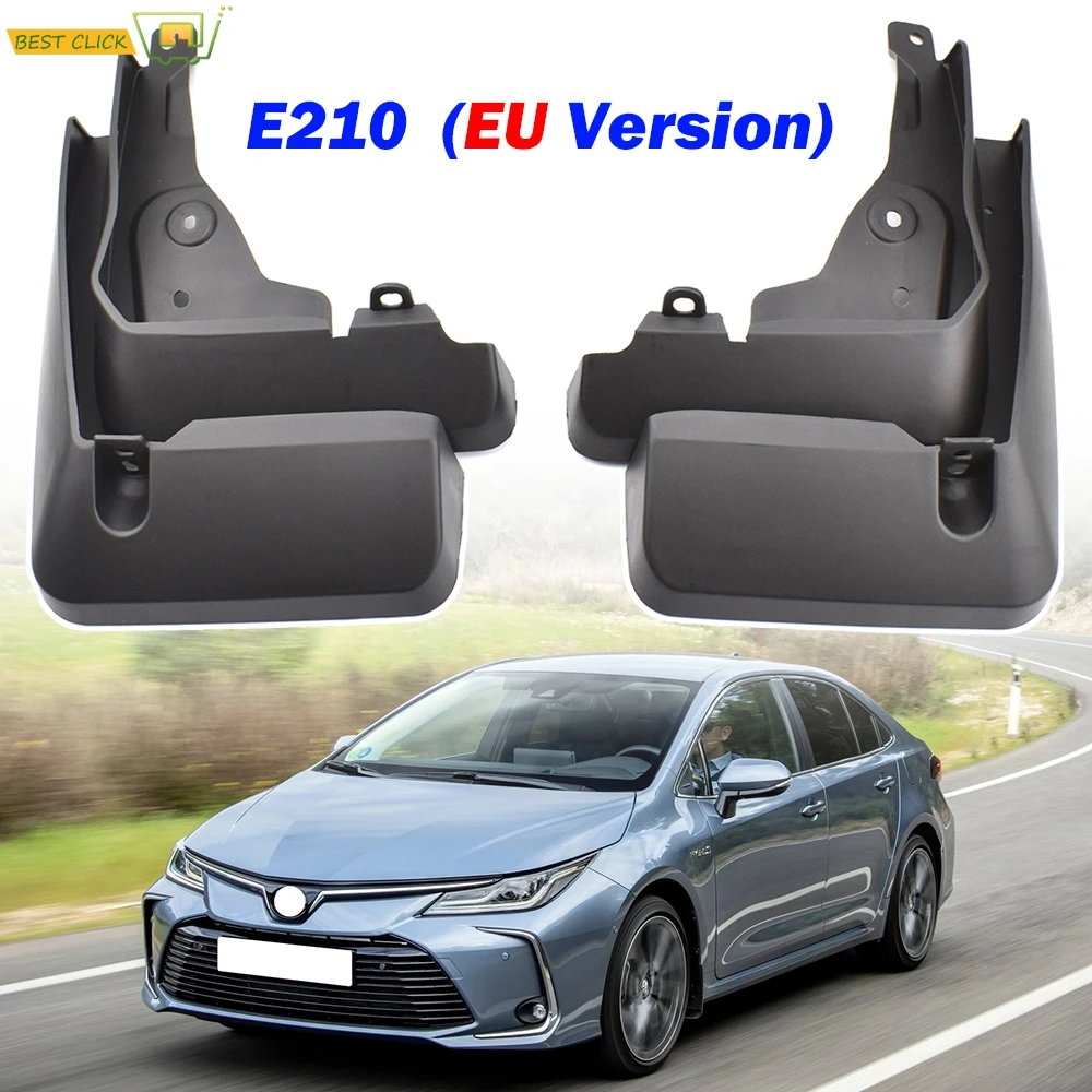 Набор для Toyota Corolla E210 4 отделения 2019 2020 передние и задние автомобильные щитки от