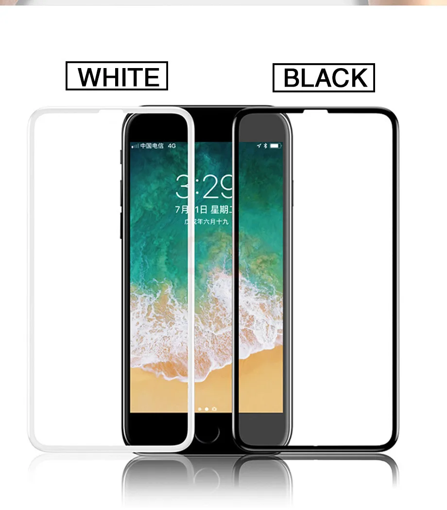 200D изогнутое закаленное стекло для iphone 7 6 6S 8 Plus протектор экрана на iphone X XS MAX XR защитное стекло на iphone 11 PRO MAX