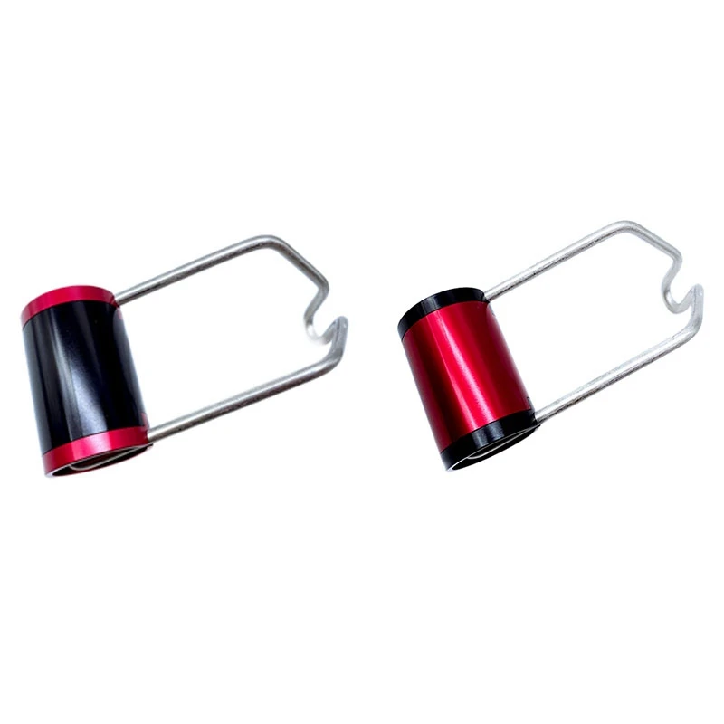 

2x суперсветильник кронштейн для передсветильник, держатель для велосипедной фары для складных велосипедных аксессуаров Brompton (черный, крас...