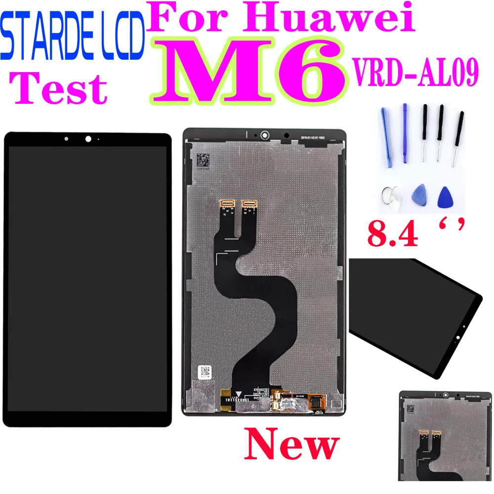 

8.4 "For Huawei M6 VRD-W09 Lcd Display Touch Screen Digitizer Assembly 100% Test M6 Screen Replacement