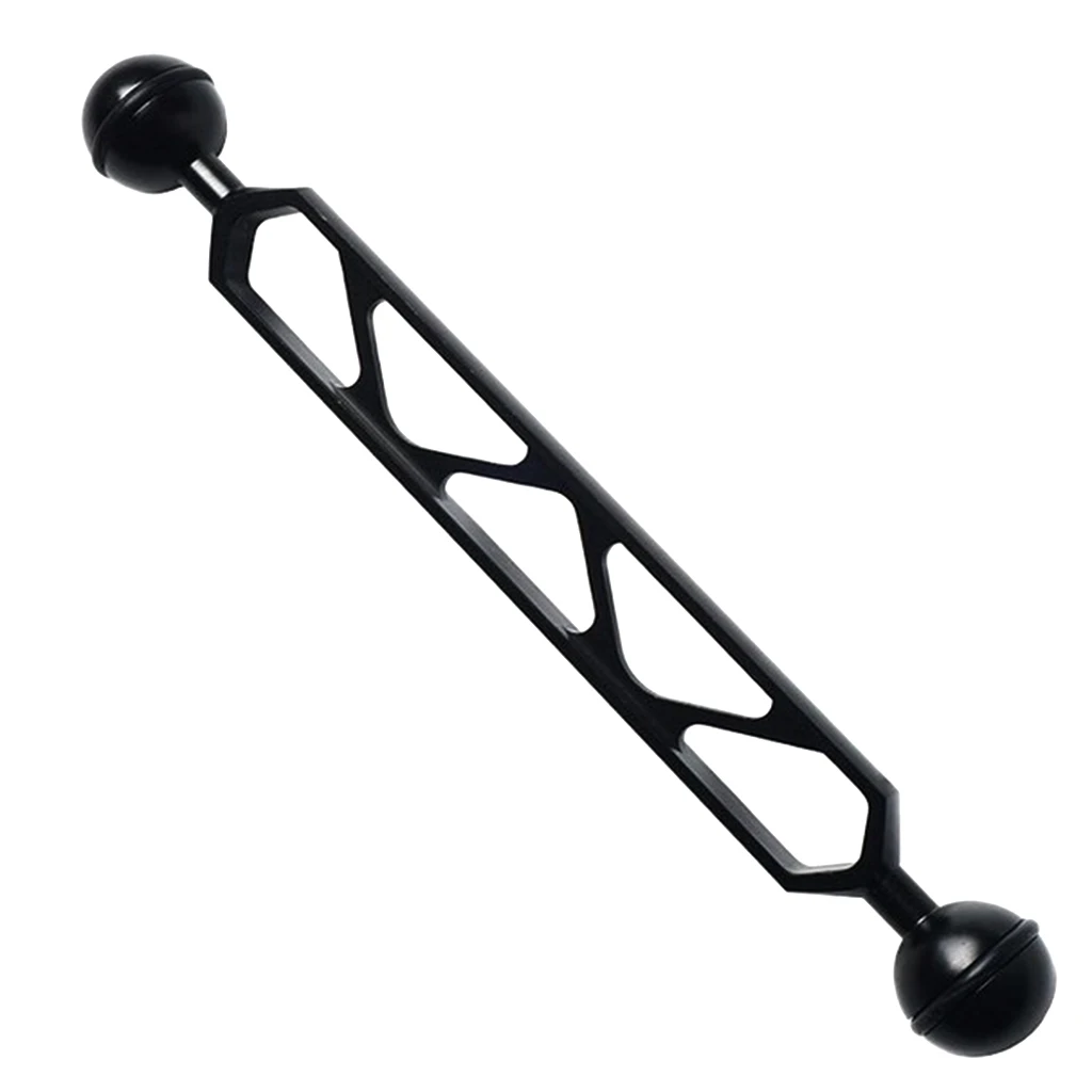 8 ''черный двойной шаровой шарнир для подводной съемки подводного плавания |