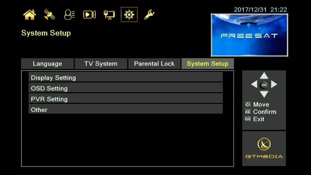 GT медиа V9 супер DVB-S2 Freesat спутниковый ТВ приемник FTA декодер поддержка PowerVu Biss ключ Newca CCAM Youtube, HD PVR приемник