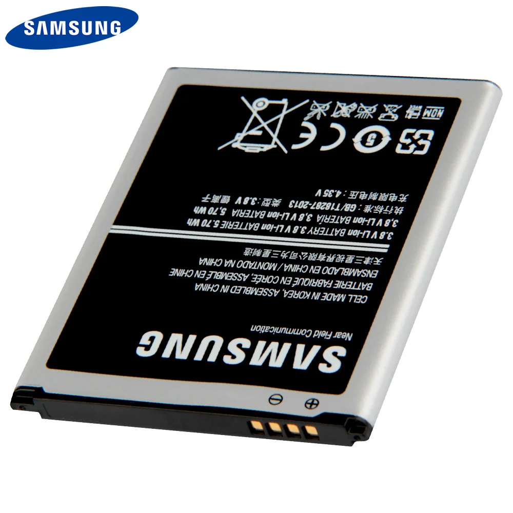 Оригинальная запасная аккумуляторная батарея для Samsung Galaxy S3Mini S3 Mini I8190 I8190N i8200 1500