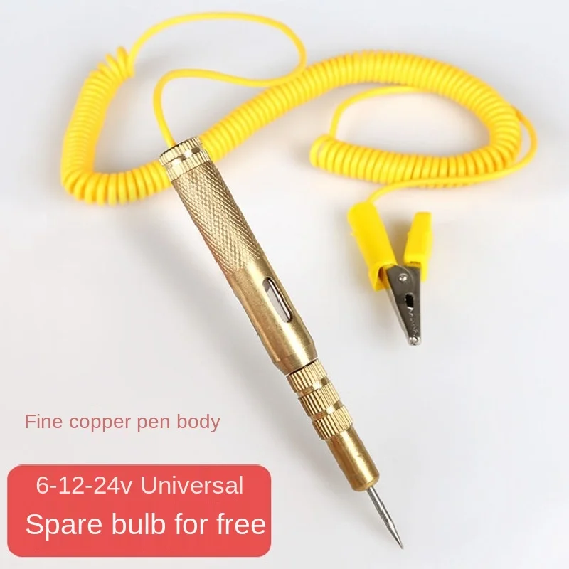 Auto Electric Pen Vehicle Test Pencil Lamp Circuit Overhaul Measuring Line Tool DC... |