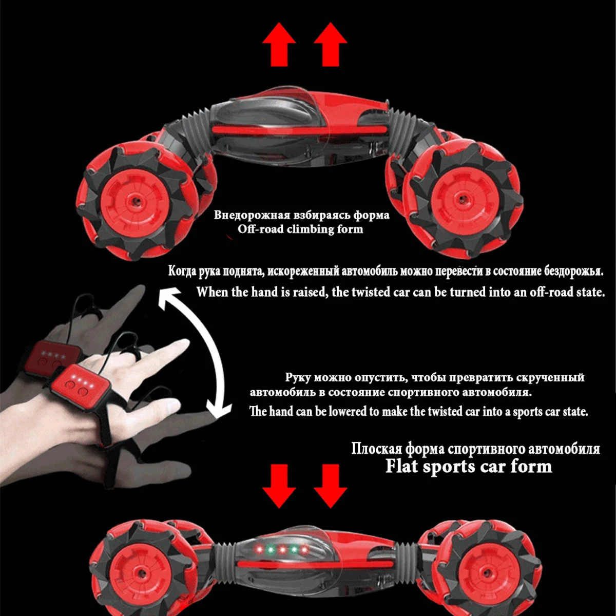 Радиоуправляемая машина 2 4G грузовик автомобиль пульт дистанционного управления