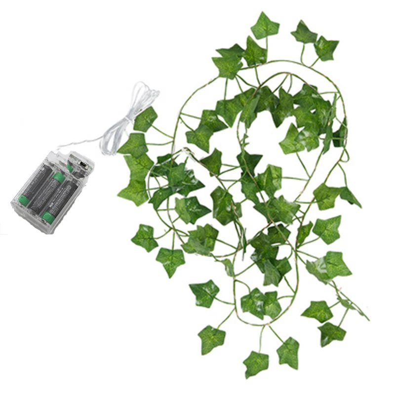 

Battery Box Light Maple Leaf Fairy Light 10M/2M LED Waterproof Outdoor Garland String Light Christmas Garden Decoration