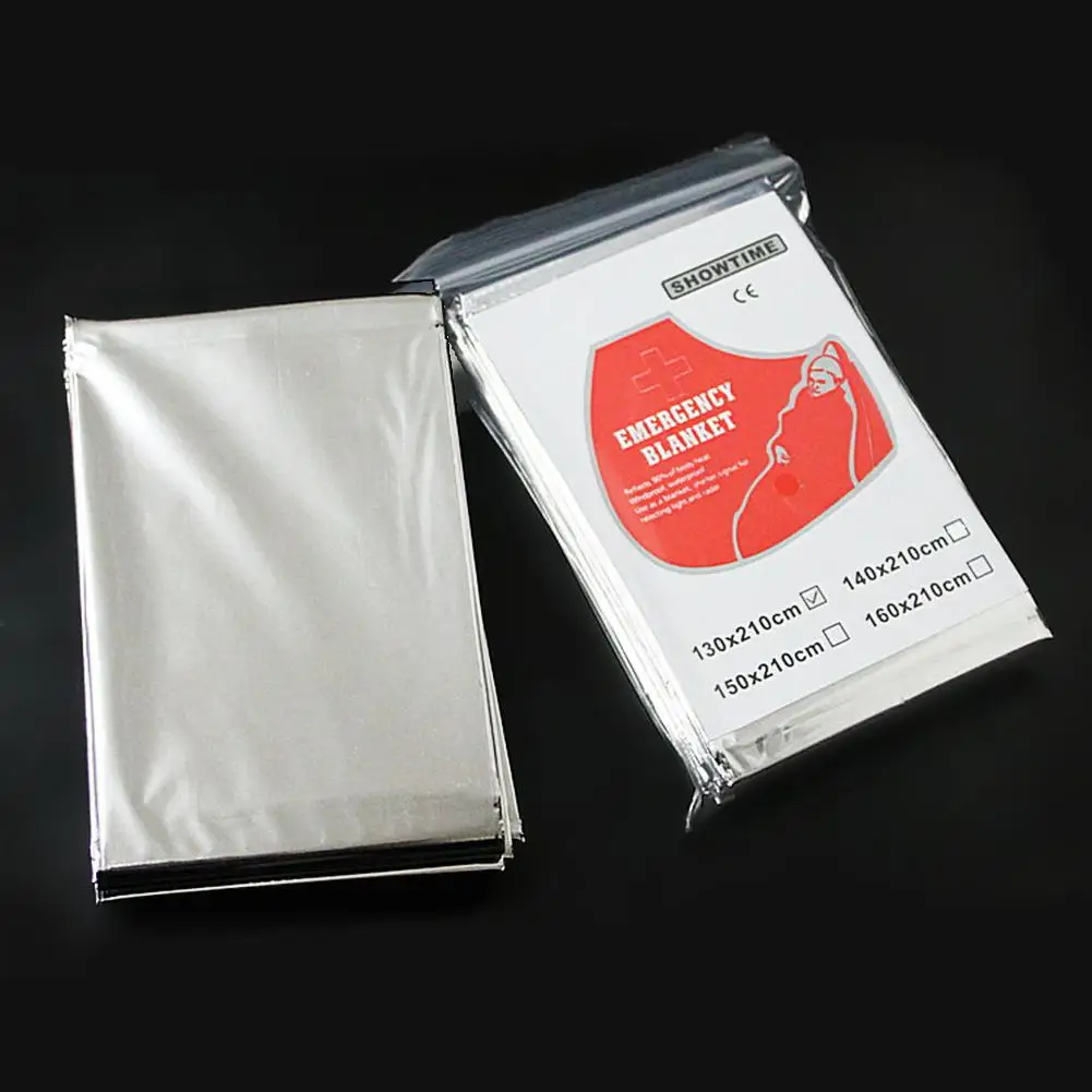 

Waterproof 140x210cm Emergency Survival Rescue Blanket Foil Thermal Curtain