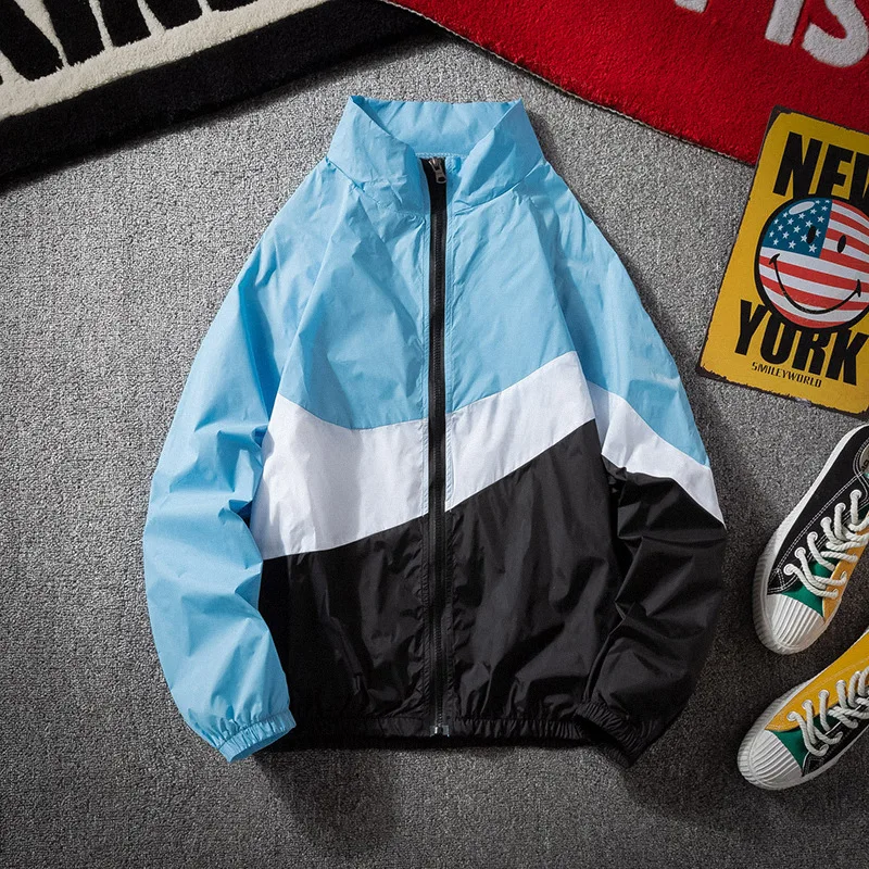 MANVALUE Лето Рашгард тонкий лоскутный солнцезащитный крем для мужчин и женщин