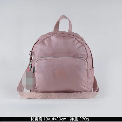 Оригинальная мини-рюкзак для женщин Bolsa KIP Style рюкзак школьный bagpack маленькая сумочка для путешествий с принтом «обезьяна» сумка Mochila mujer - Цвет: pink gold