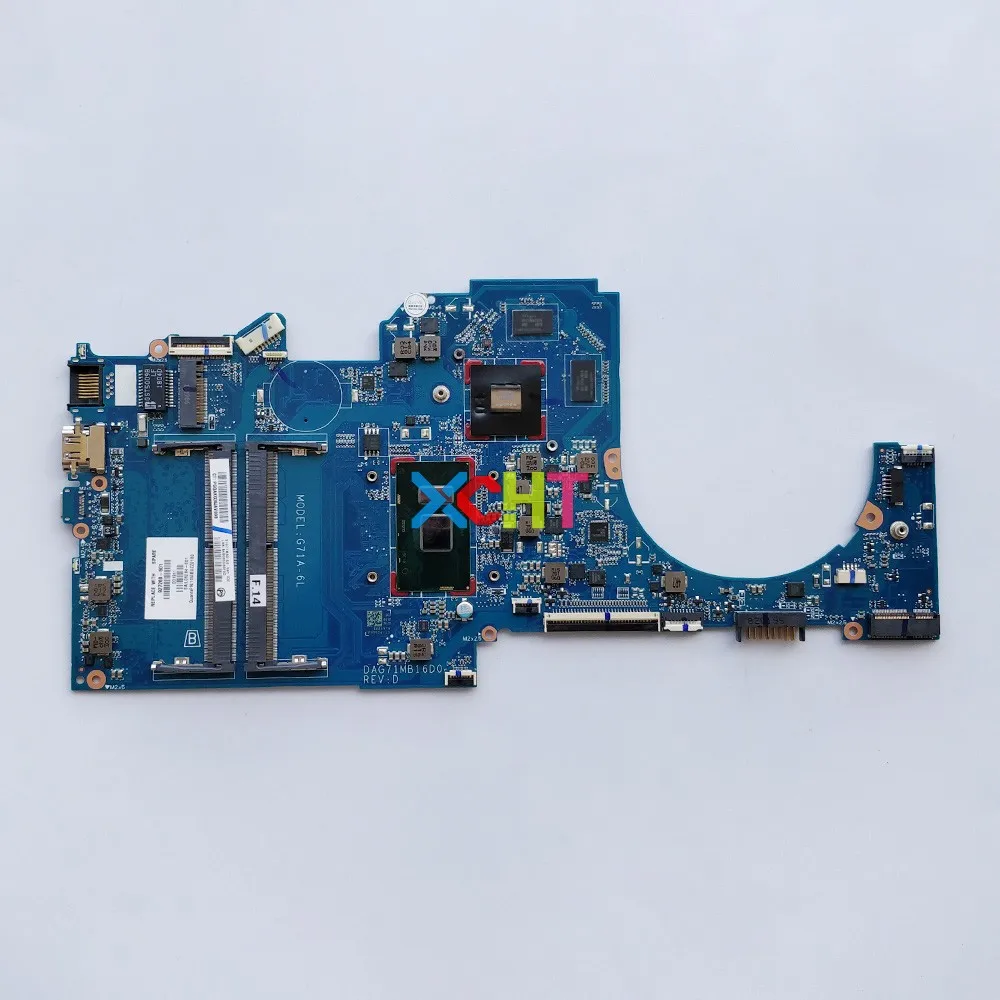 

927268-601 927268-001 DAG71MB16D0 w 940MX/2GB i7-7500U CPU for HP Pavilion 15 15-CC Series 15T-CC500 NoteBook Laptop Motherboard