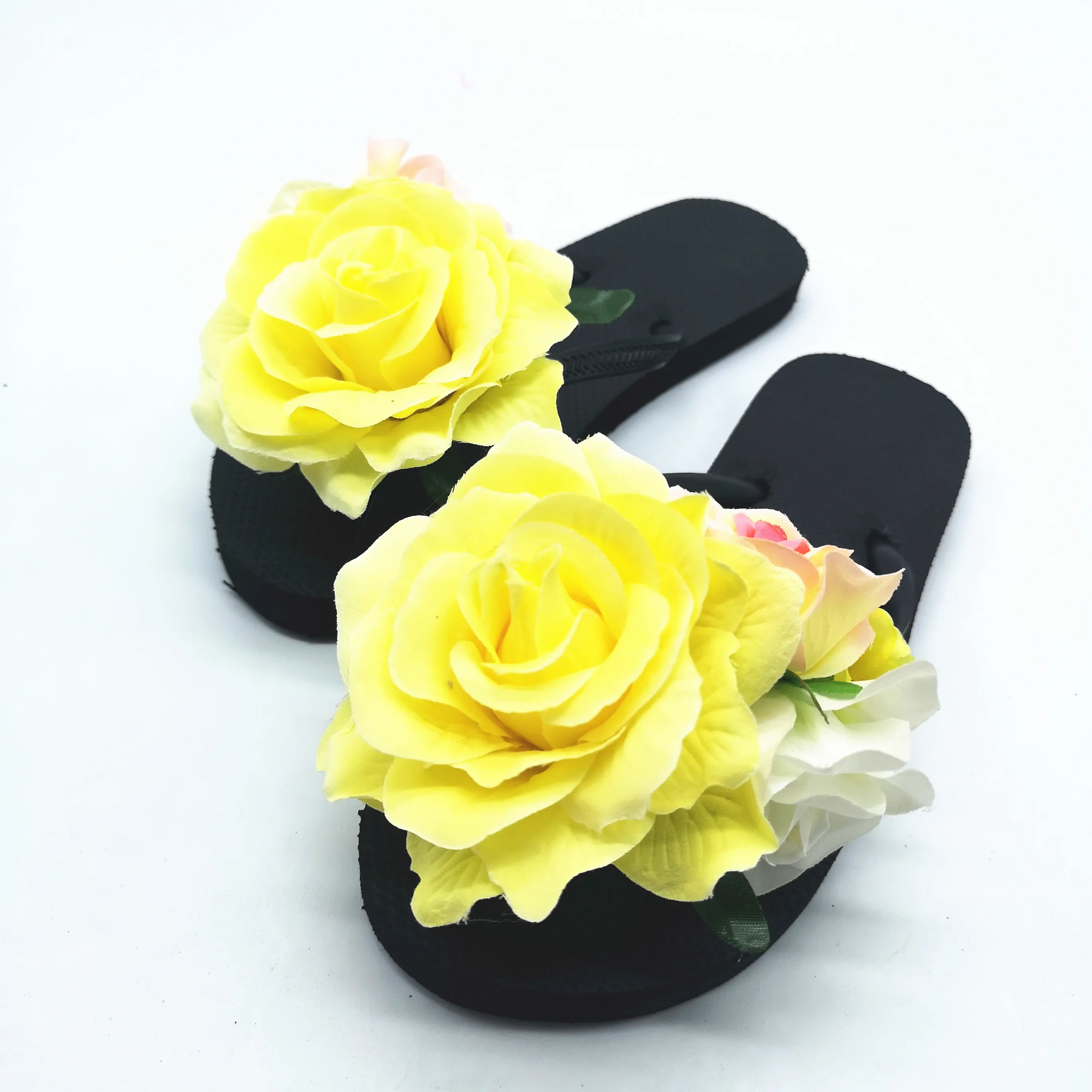 HAHAFLOWER/модные женские шлепанцы пляжная обувь на плоской нескользящей подошве с