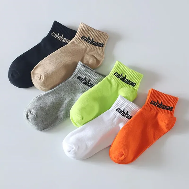 Модные мужские и женские носки летние хлопковые уличные в стиле хип хоп