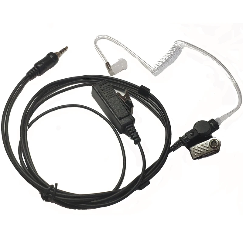 

FBI Acoustic Tube Earpiece Mic Headset For Yaesu Vertex VX-6R VX-7R VX6R VX7R FT-270 FT-270R VX-127 VX-170 Radio