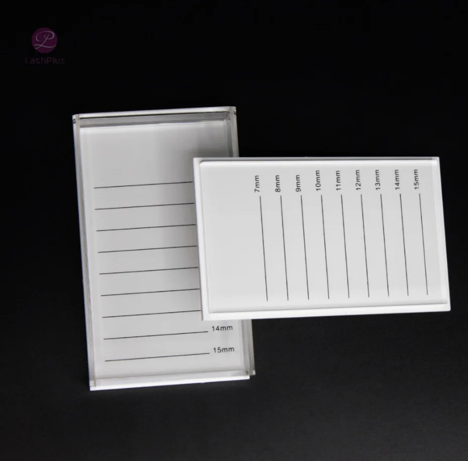 

False Eyelashes Storage Box Acrylic Pallet Lash Holder For Eyelash Extension Individual lash Volume Display Stand Tools