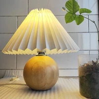pleats lampshade for table lamp standing floor lamps korean style pleated lampshade cute desk lamp shade bedroom lamps e27