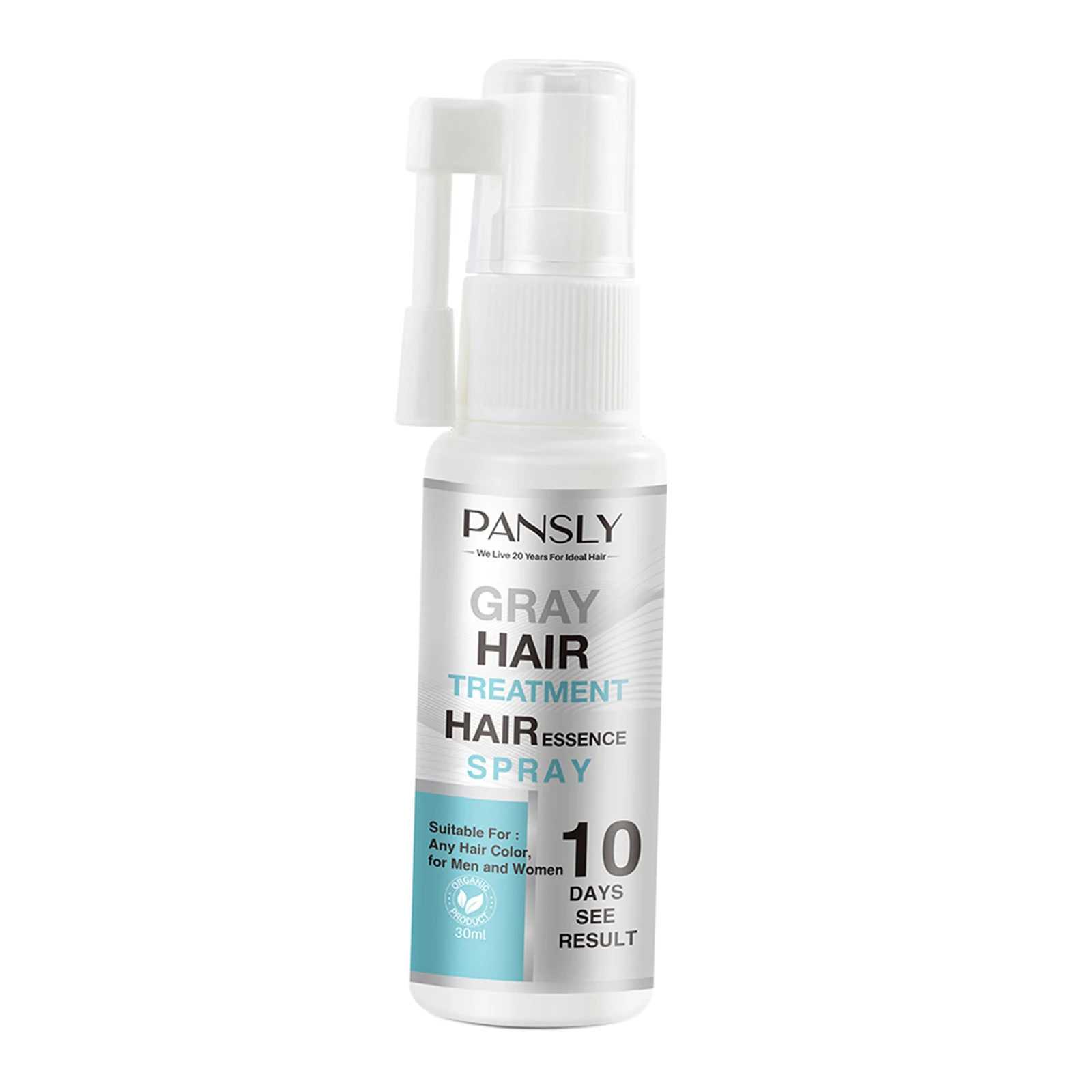 

Magical Herbal White Hair Treatment Spray 30ML Change Nourishes Beauty Hair