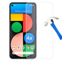 2pcs tempered glass for google pixel 6 pro 6a 5a 5 4 4a 3 xl 3a hd film 2 5d 9h explosion proof clear screen protector
