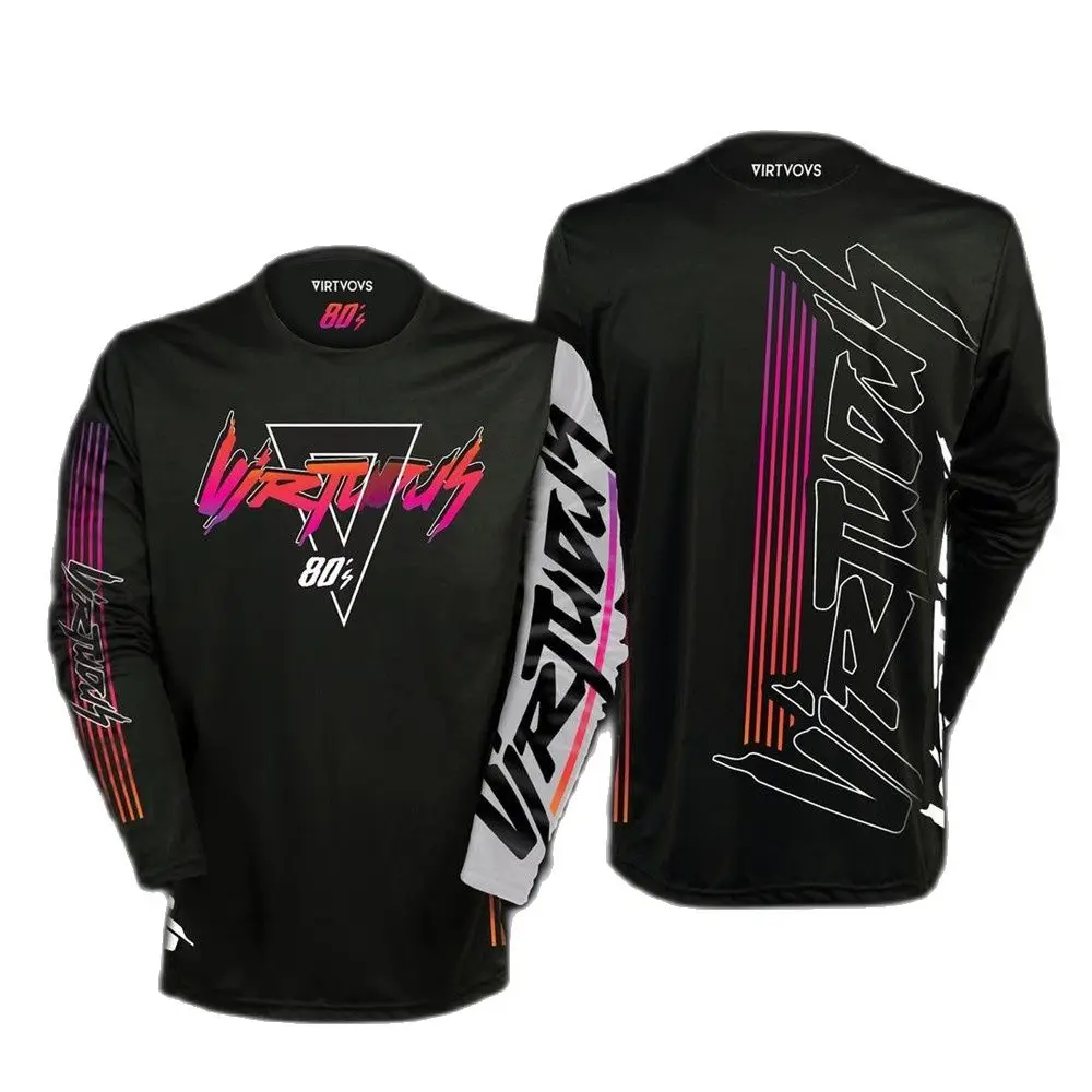 Горный велосипед VRTS Enduro горный Джерси MX Мотокросс BMX гоночный DH с длинным рукавом