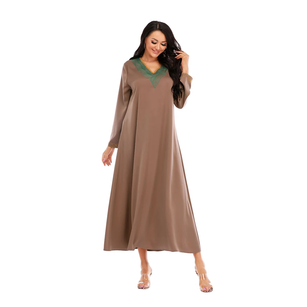 

Eid Mubarak Abaya , Caftan Robe Long Femme Vestidos Musulmane Mujer