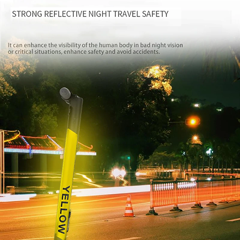 Reflective Stickers For Ninebot ES1/2/3/4 Electric Scooter MTB Bike Decoration Tools Bicycle Parts Skateboard Accessories | Спорт и
