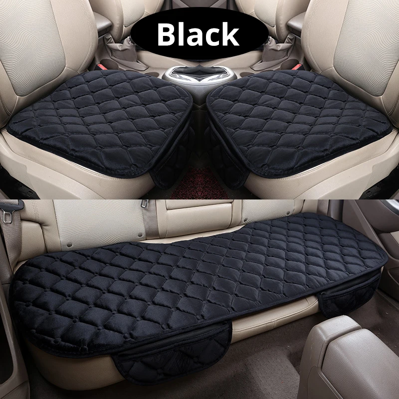 

Car Seat Cover Four Seasons Front And Rear Flax Cushion Breathable Protector Mat Pad Universal Size for Car Care