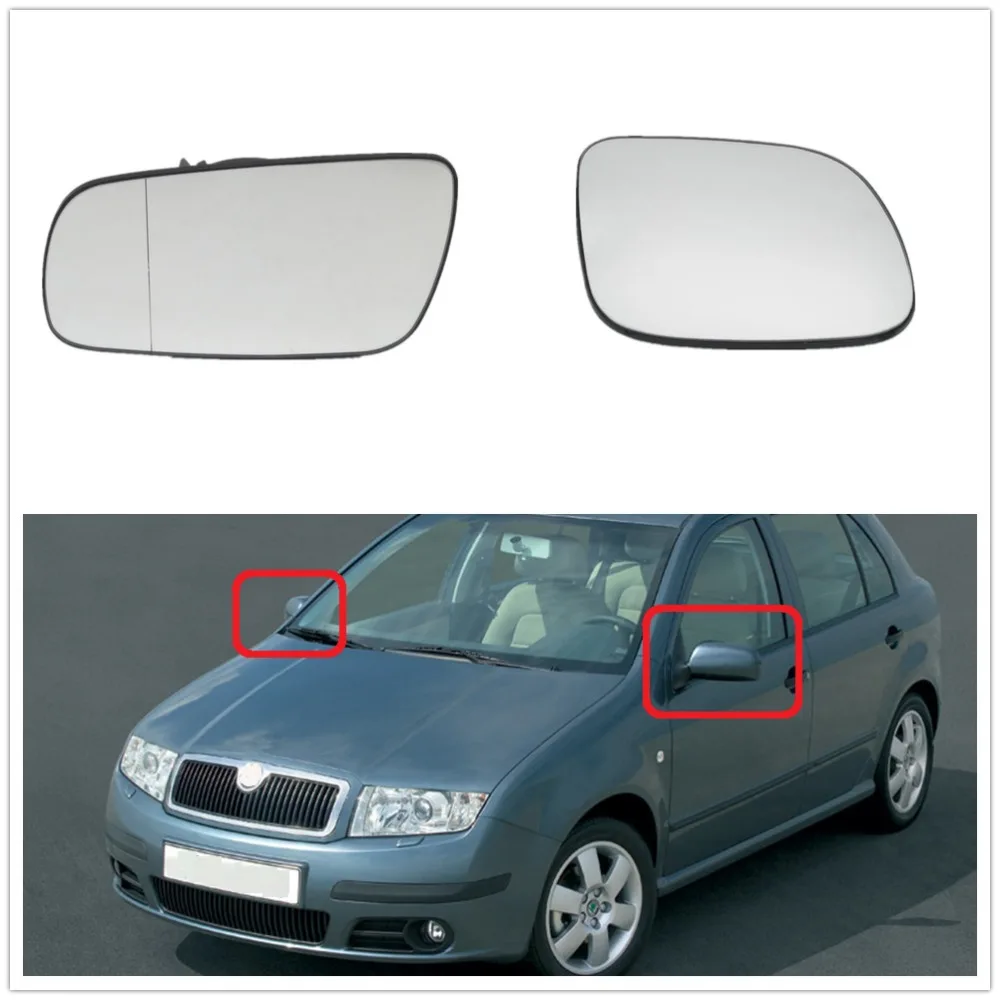 (Слева + справа) для Skoda Fabia MK1 Facelift 2005 2006 2007 2008 Стайлинг автомобиля стекла с