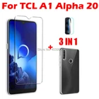 Защитное стекло для объектива камеры TCL A1 Alpha 20, 3 в 1