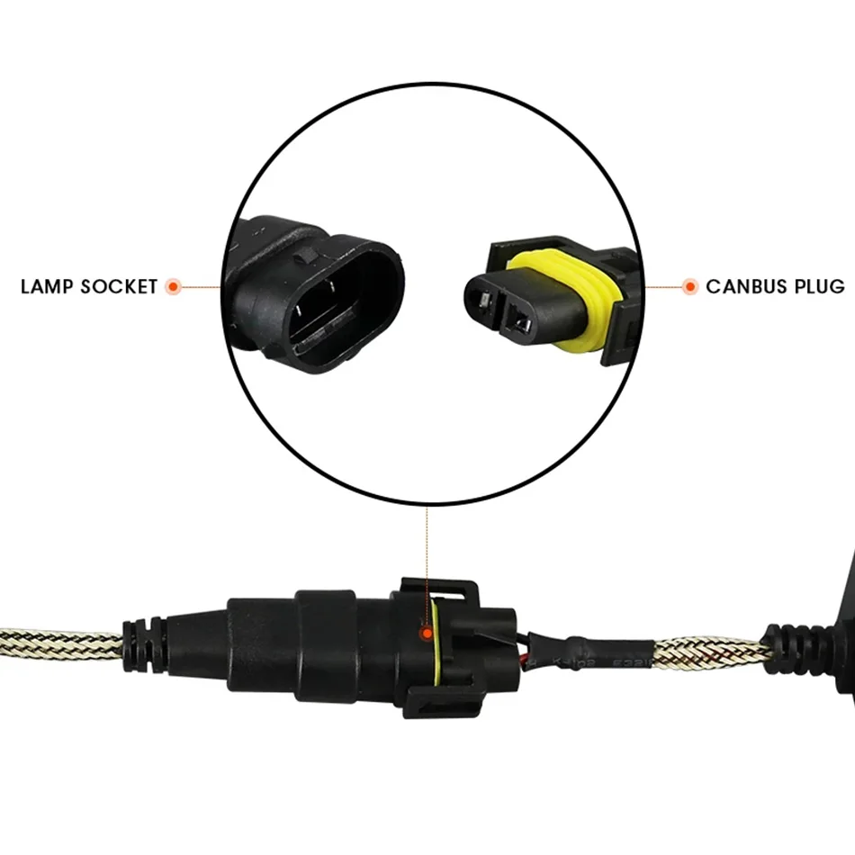 H11 H4 HB3 H1HB4 H7 LED Headlight Decoder CANBUS EMC Canceller Capacitor Anti-flicker Error Free Resistor Auto Accessories | Автомобили и