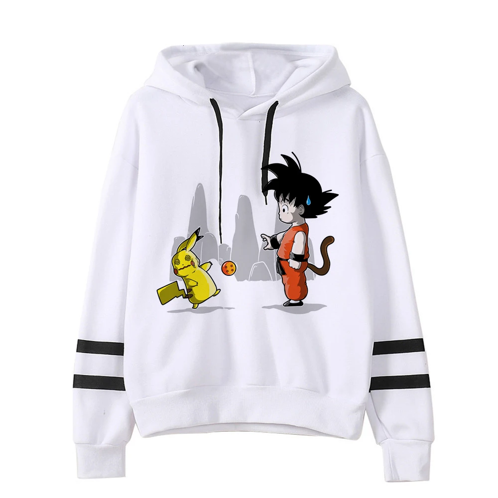 Pokemon Detectiv куртка Пикачу с капюшоном Женская забавная Pika Kawaii толстовка женская одежда женские Пуловеры мультфильм японский корейский для мужчин