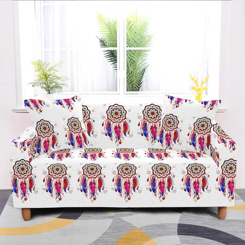 

Hot Sell Sofa Cover Stretch Elastic Dreamcatcher Couch Covers For Living Room Slipcovers Furniture 1/2/3/4 Seater