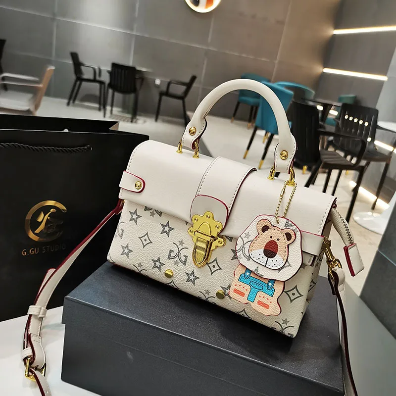 

Tote Bags for Women New Fashion All-match High-quality Presbyopic Lock Single-shoulder Satchels Purses and Handbags Luxury