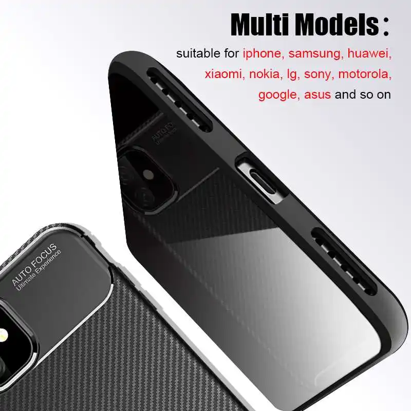 

Shockproof Soft Case For Xiaomi Redmi Note 6 Pro 5 Phone Case Cover