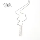 Мягкая искусственная поверхность, яркая полированная поверхность, простое ожерелье-цепочка для свитера с имитацией родиевого покрытия