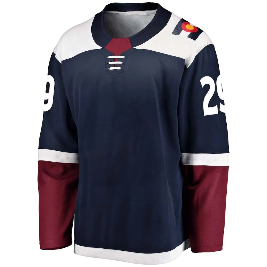 

Cale Makar Sakic Forsberg Landeskdg Mikko Rantanen Nathan MacKinnon American Hockey Colorado Jersey Men T-Shirt