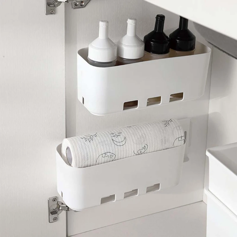 

Multifunctional Hanging Storage Basket Wall-mounted Kitchen Drawer Shelf Rack Cabinet Push-pull Box for Seasoning