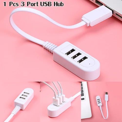 

1 шт., высокоскоростной разветвитель-Разветвитель USB 2,0 с 3 портами