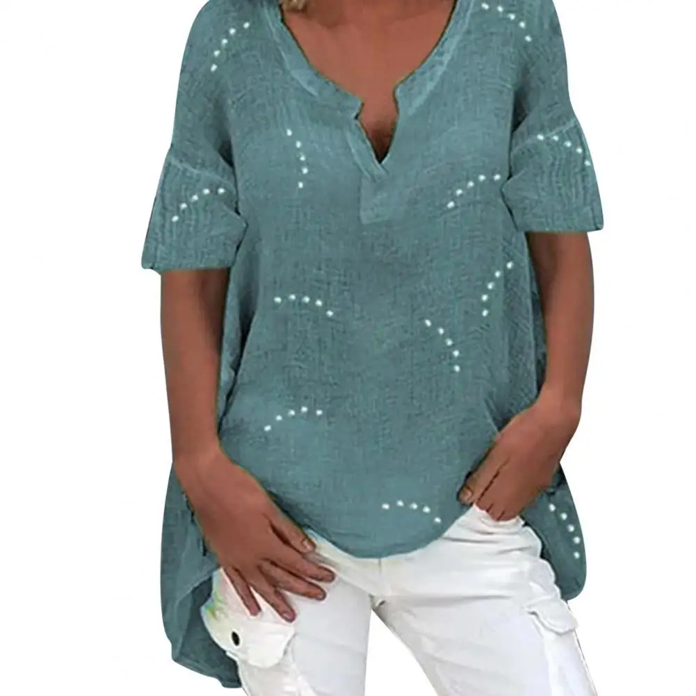 Женская футболка с коротким рукавом однотонная жилетка v-образным вырезом и