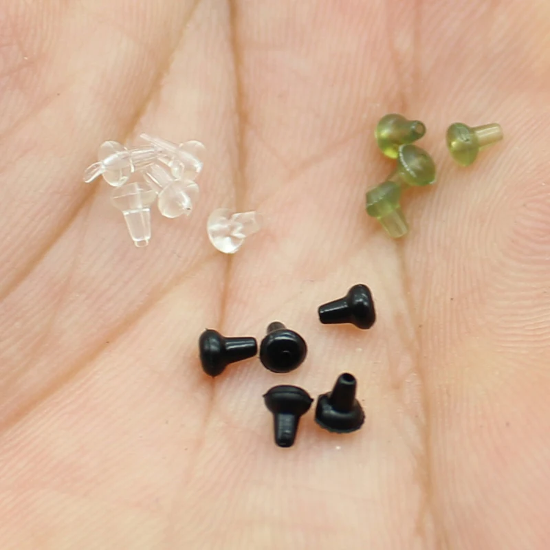 100 шт. аксессуары для ловли карпа застежки крючков зажимы бусин раздвижные