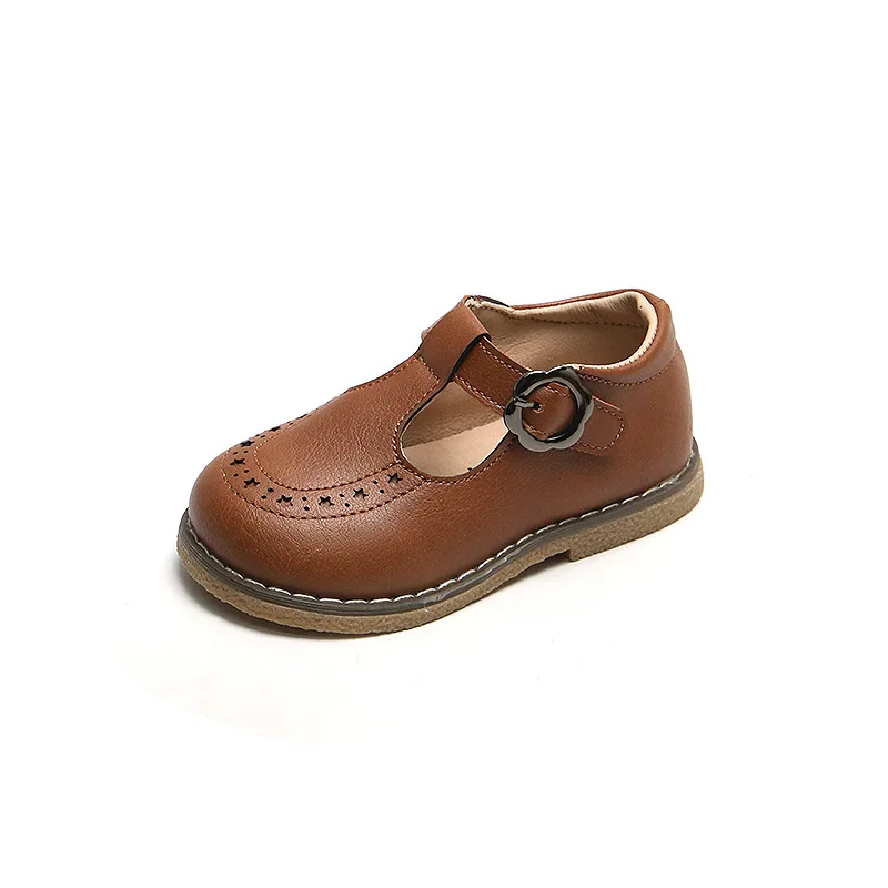 

Small Leather Shoes Boys and Girls Shoes Princess Shoes 2022 Autumn New British Style Children Shoes Student Single Shoes 21-30