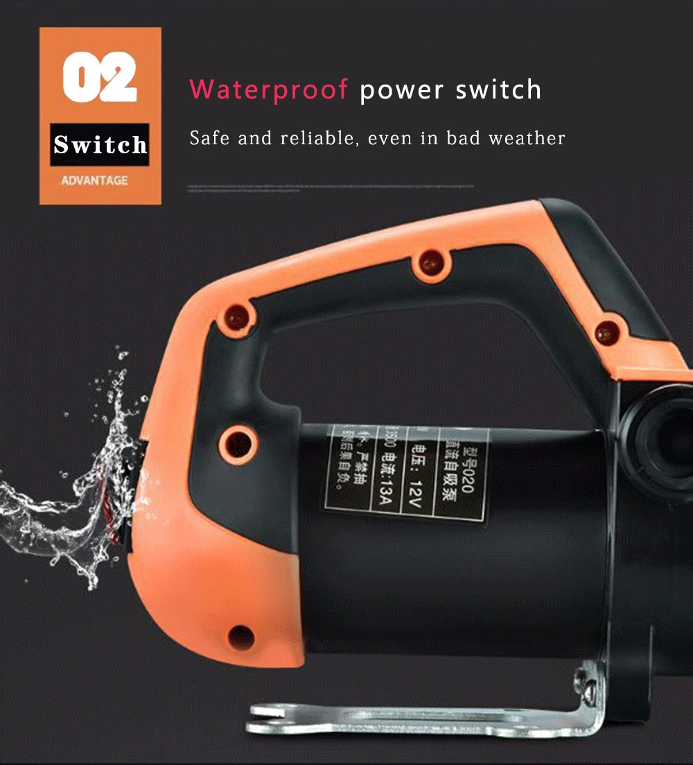Мини-двигатель постоянного тока Электрический масляный насос 12v 24V 200w 40l/мин высокого скорости масляный насос дизельного керосиновый водный насос с водяным охлаждением дизельного транспорт