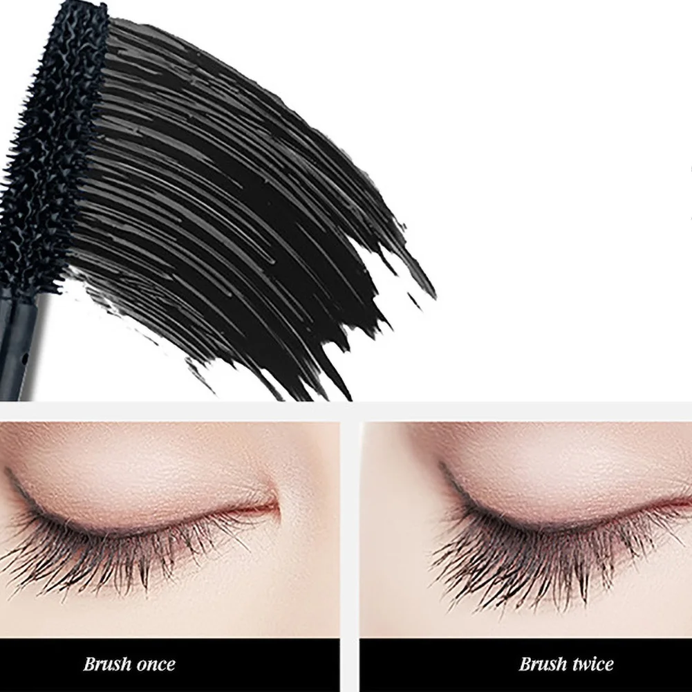 

4D Silk Fiber Eyelash Mascara Lengthening Curling Thick Makeup Waterproof Volume Black Eye Cosmetics Lashes Extension Mascara