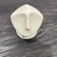 abstract art object face candle mould aromatherapy plaster gypsum sculpture candle silicone mold diy scented candle mold