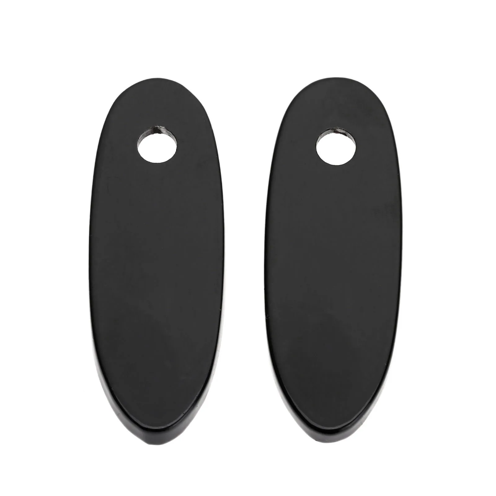 Мотоциклетные черные зеркальные блоки с открытой крышкой базовые пластины