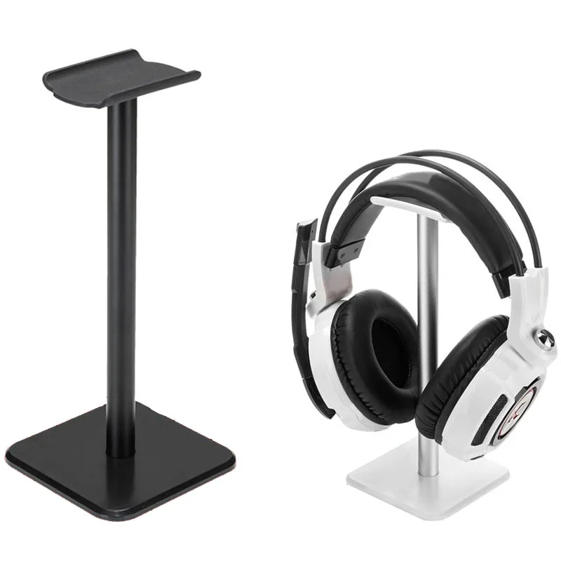 

Universal Aluminum Headphone Holder Earphone Headset Hanger Headphone Desk Display Stand Rack Hanger Support Bracket