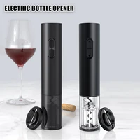 electric red wine corkscrew automatic grape wine bottle opener foil cutter take out cork kitchen gadgets tin paper knife
